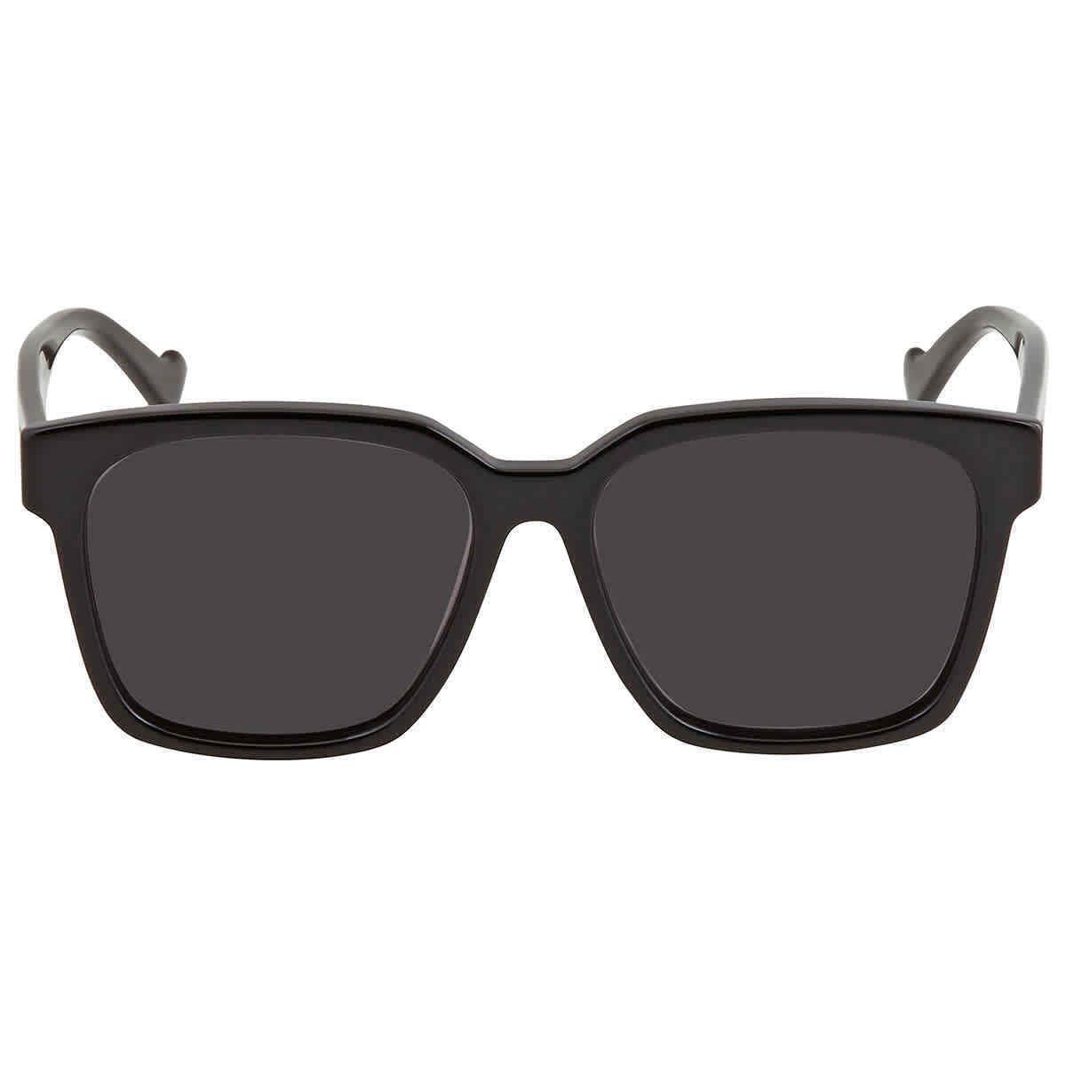 Gucci Grey Square Men`s Sunglasses GG0965SA 001 57 GG0965SA 001 57