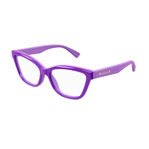 Gucci GG1589O 003 Violet Cat Eye Women`s Eyeglasses