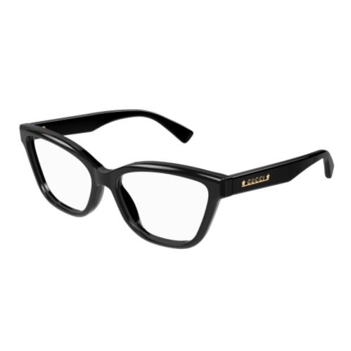 Gucci GG1589O 001 Black Cat Eye Women`s Eyeglasses