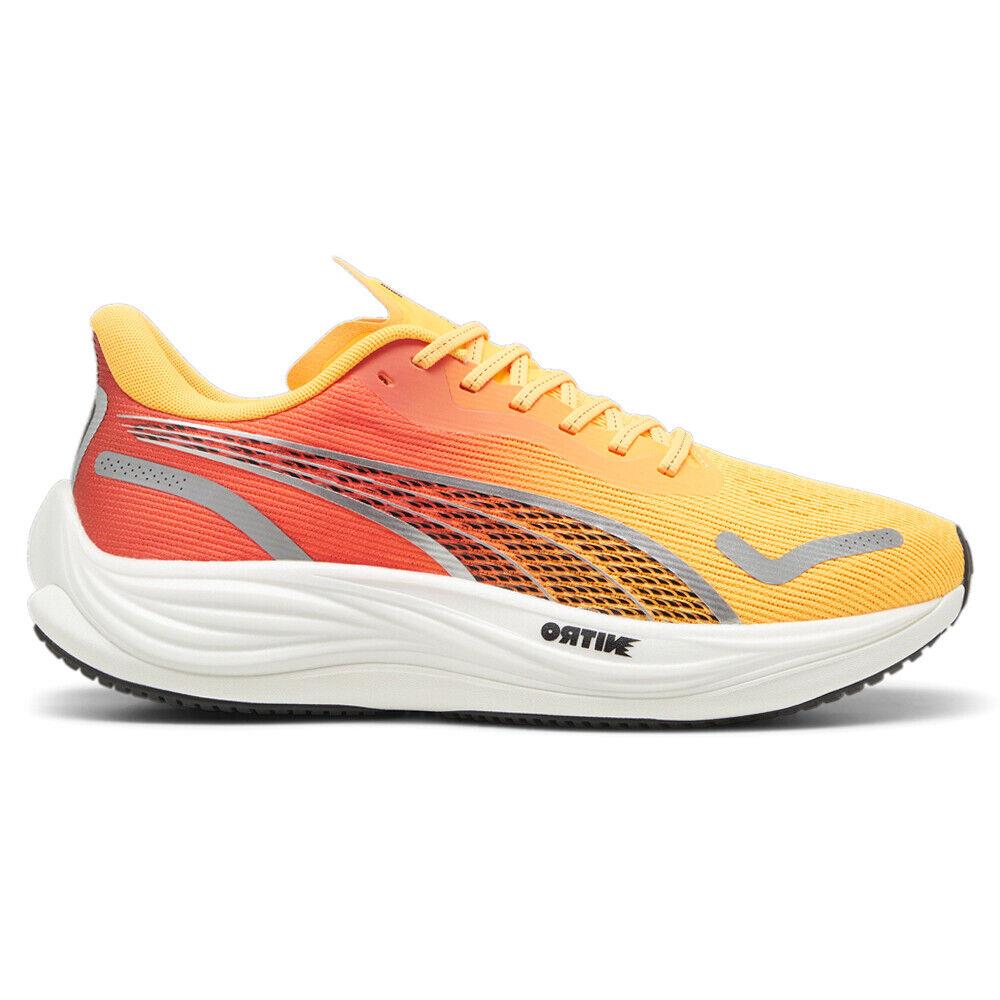 Puma Velocity Nitro 3 Fade Running Mens Orange Sneakers Athletic Shoes 31048301 - Orange