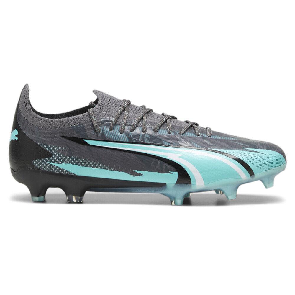 Puma Ultra Ultimate Rush Firm Groundartificial Ground Soccer Cleats Mens Blue G - Blue, Grey