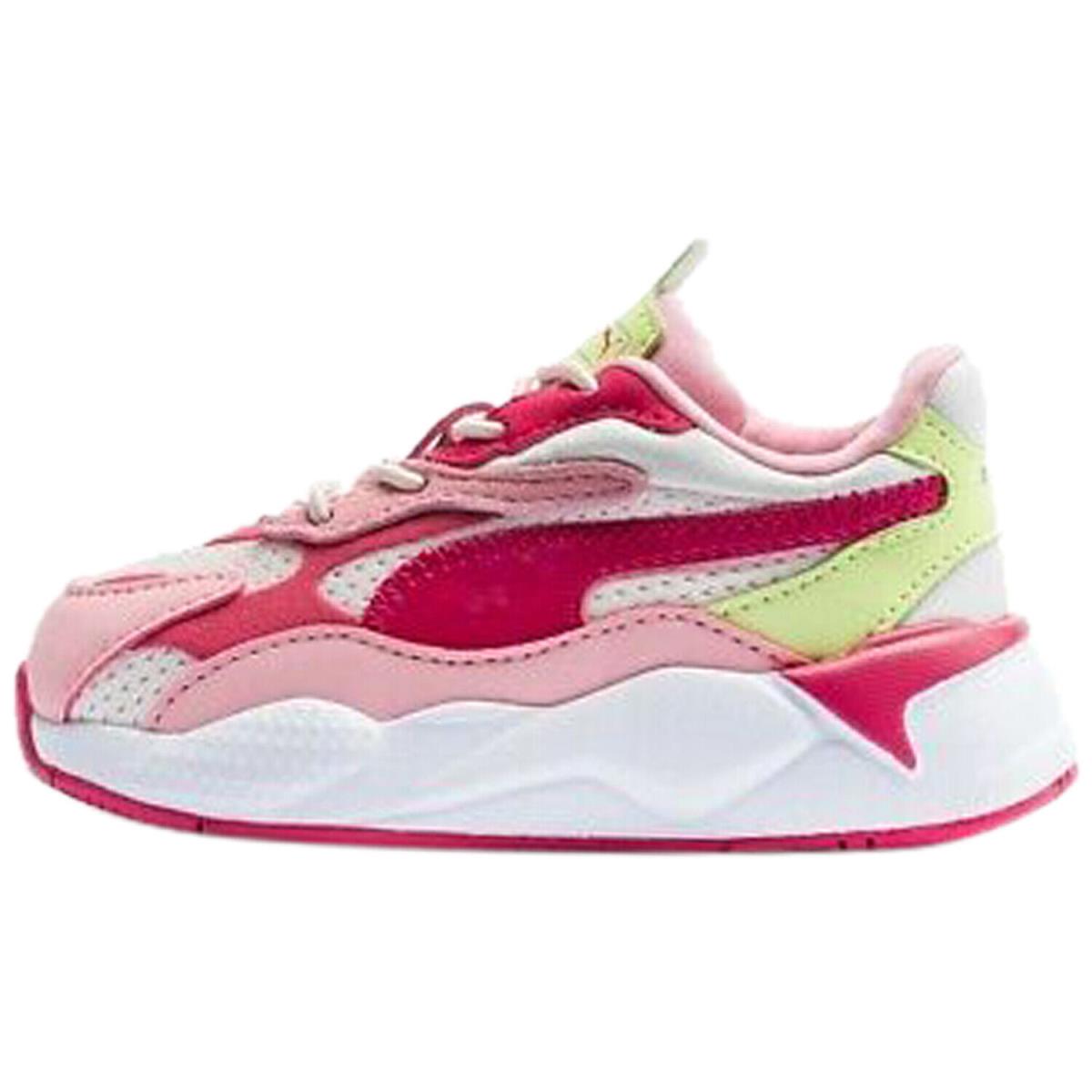 Puma Rs-x3 Summer Splash Sneakers Toddlers Style : 373895-01 - Rosewater/Bright Rose