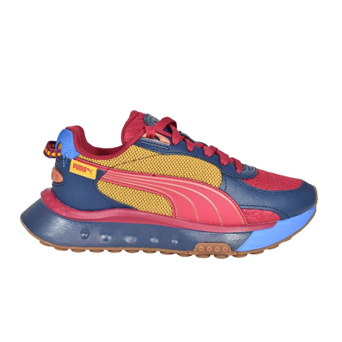 Puma Wild Rider GF Jr `spellbound Persian Red` 385181-01