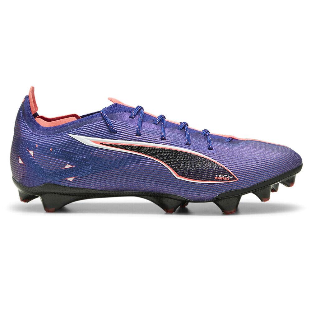 Puma Ultra 5 Carbon Firm Ground Soccer Cleats Mens Purple Sneakers Athletic Shoe