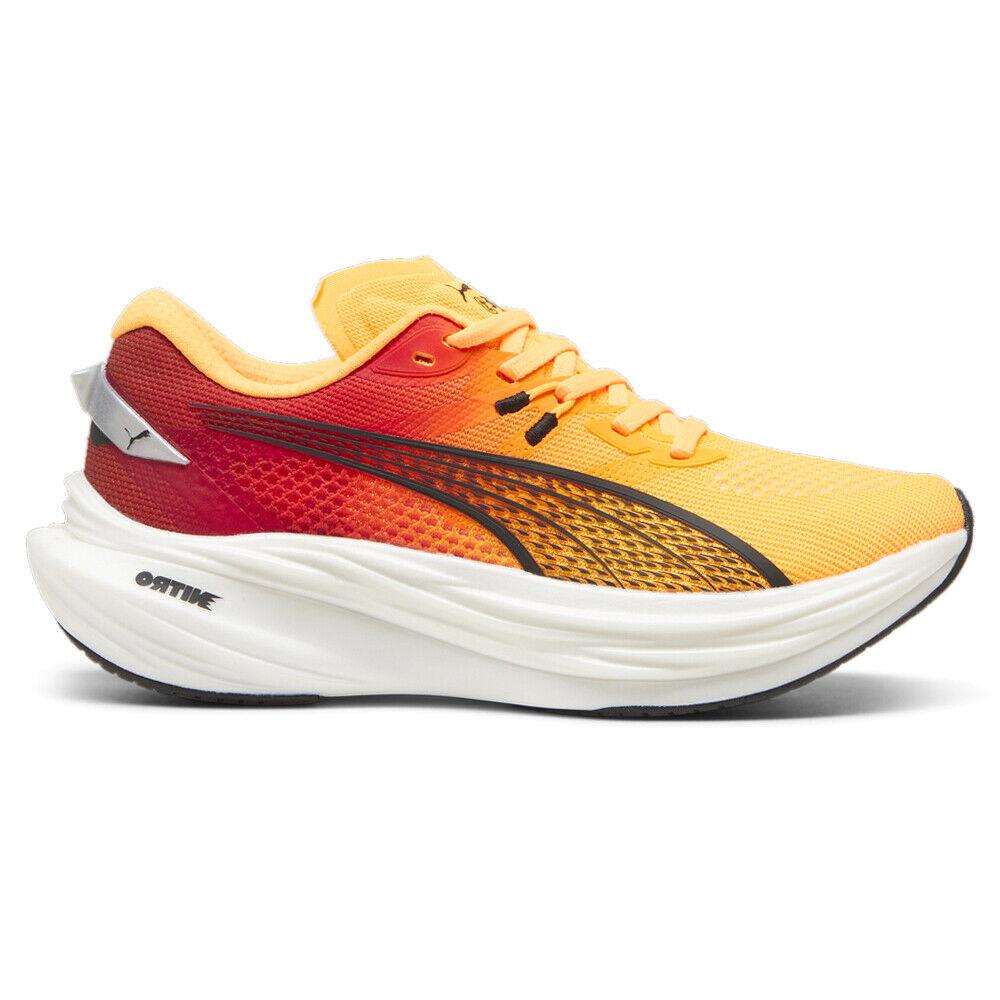 Puma Deviate Nitro 3 Fade Running Womens Orange Sneakers Athletic Shoes 3104750 - Orange