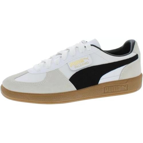 Puma Palermo Leather White Women`s Casual Lace Up Sneakers 397647-01