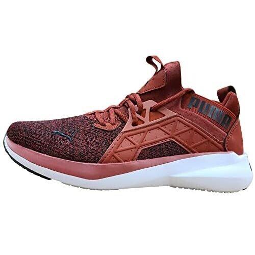 Puma Softride Enzo Nxt Knit Mens Running Shoes Intense Red Black Size