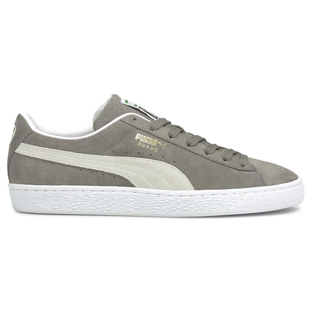 Puma Suede Classic Xxi Lace Up Mens Grey Sneakers Casual Shoes 37491507 - Grey