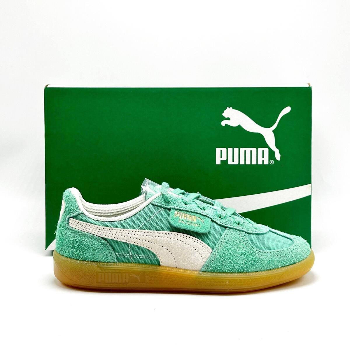 Women Puma Palermo Vintage Sneakers Jade Frost Green 400783 05