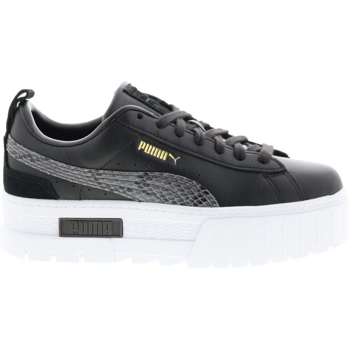 Women`s Puma Mayze Luxury Puma Black 393081 02 - Puma Black