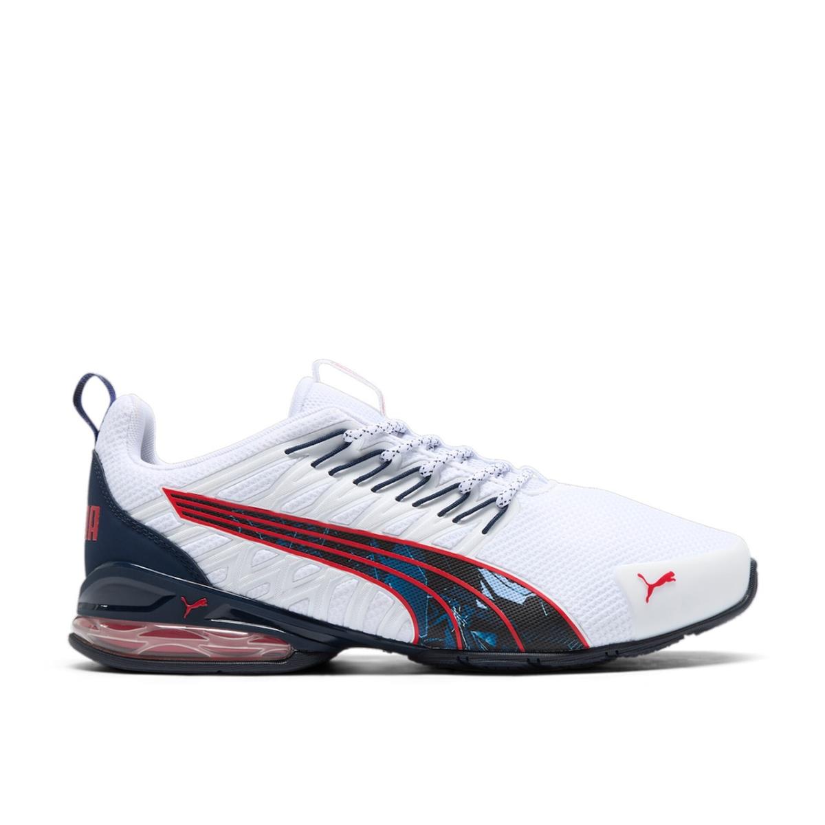 Man`s Sneakers Puma Voltaic Evo Retrofuture Core Sneaker - White/Red/Blue