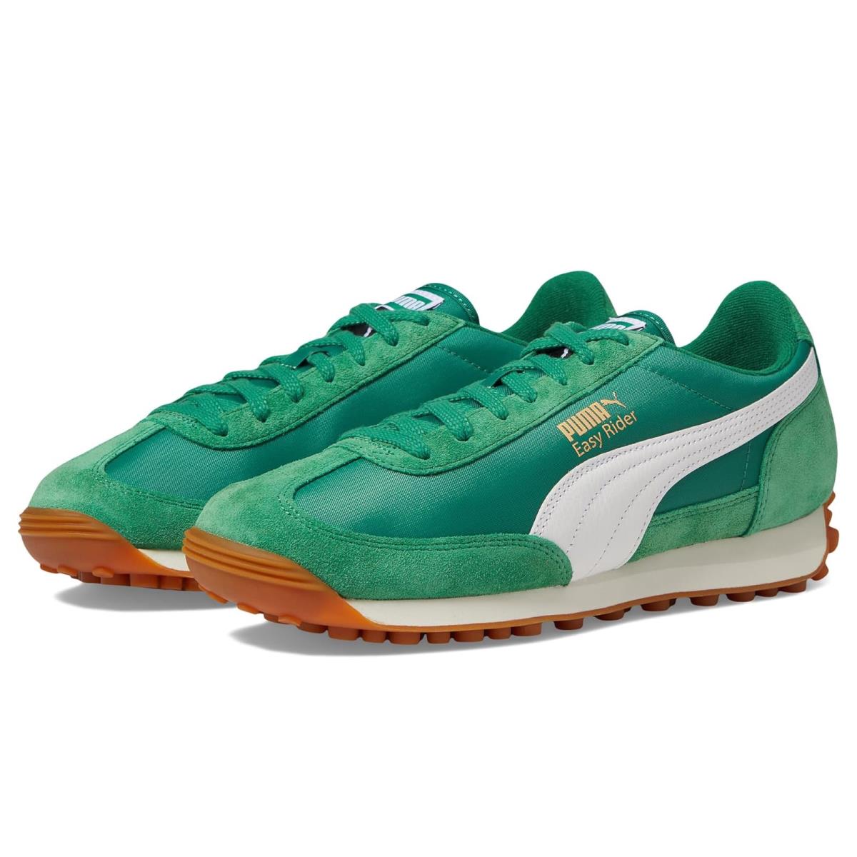 Man`s Sneakers Athletic Shoes Puma Easy Rider Vintage - Archive Green/Puma White