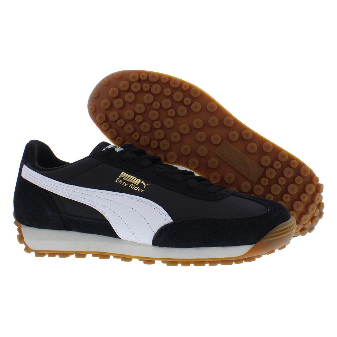 Puma Easy Rider Vintage Mens Shoes - Puma Black/Puma White, Main: Black