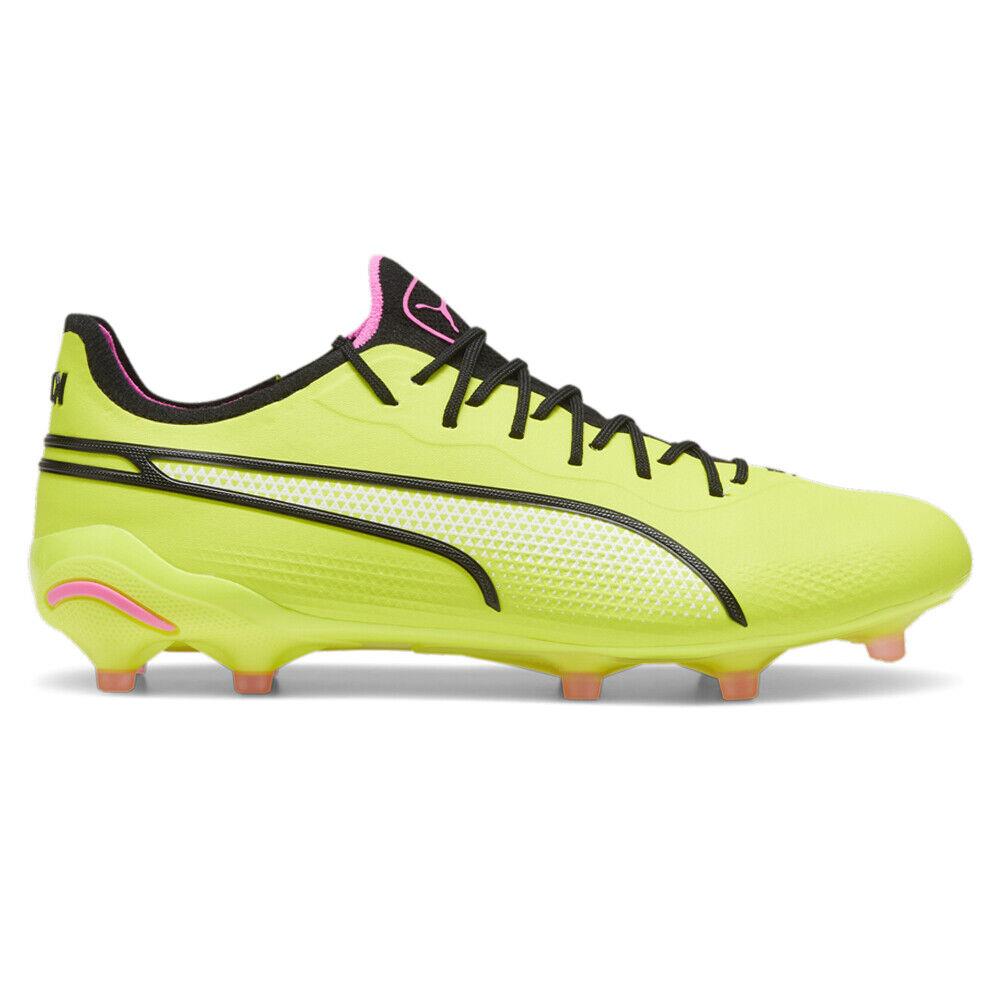 Puma King Ultimate Firm Groundartificial Ground Soccer Cleats Mens Green Sneaker - Green