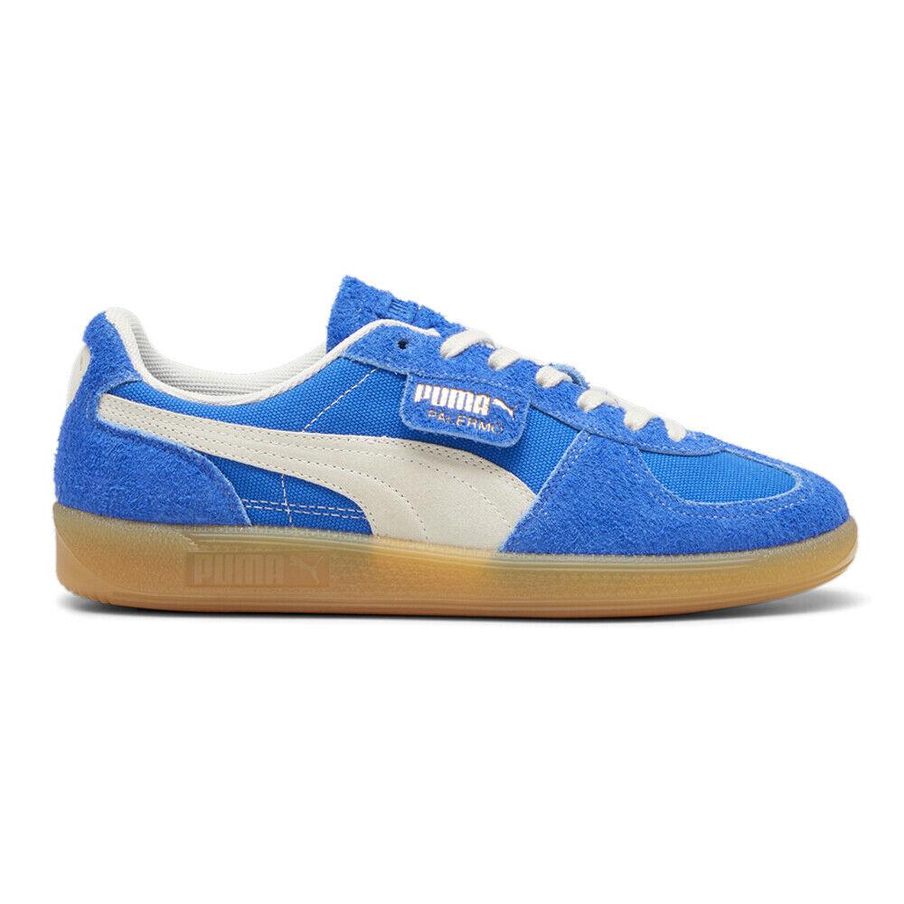 Puma Palermo Vintage Lace Up Mens Blue Sneakers Casual Shoes 39684101