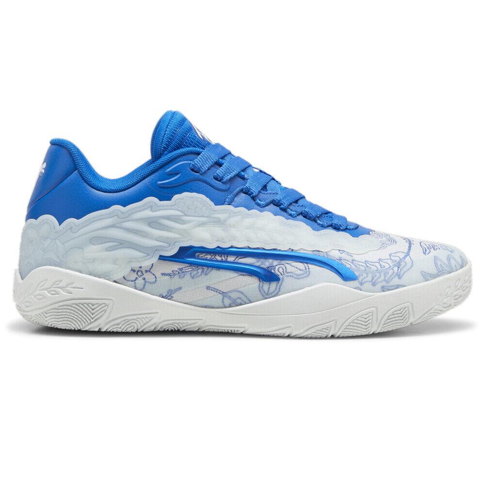 Puma Stewie 3 City Of Love Basketball Womens Blue Sneakers Athletic Shoes 37993