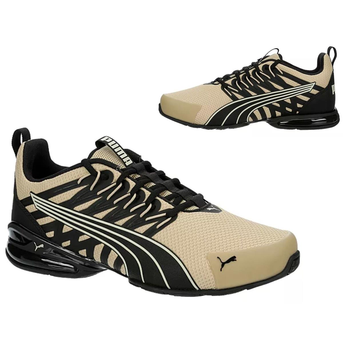 Puma Voltaic Casual Shoes Athletic Sneakers Mens Beige Black All Sizes