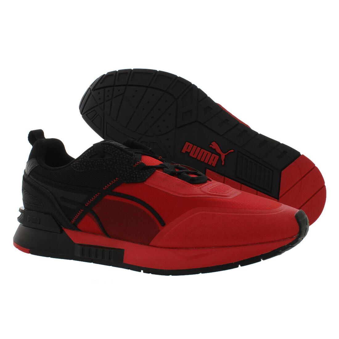 Puma Mirage Tech Magma Mens Shoes Size 11 Color: Black/red - Black/Red, Main: Black