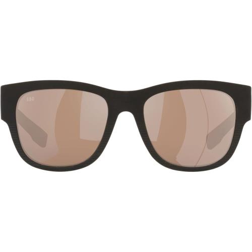 Costa Caleta Aviator Net Black/polarized Copper Silver Mirrored 580G 55 mm