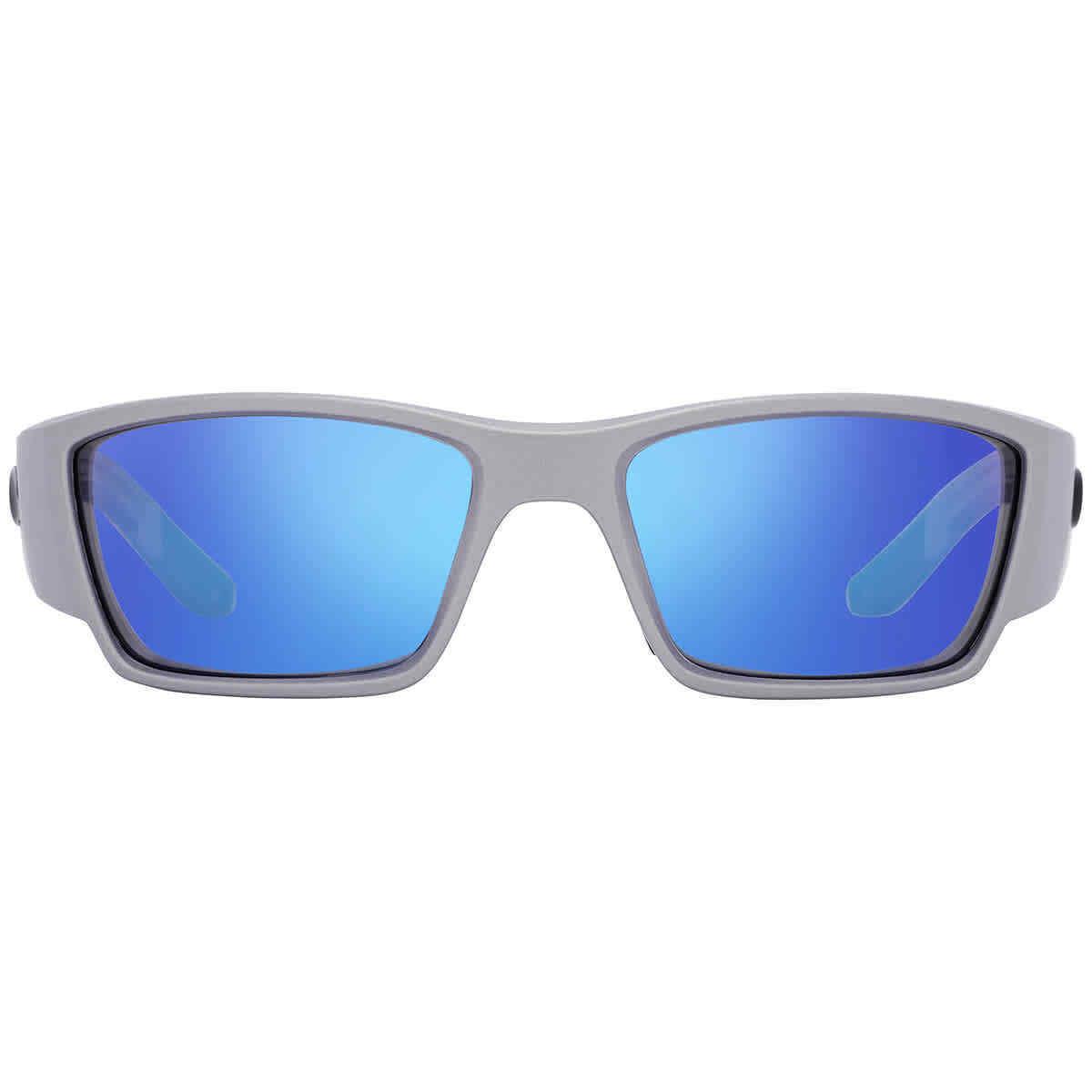 Costa Del Mar Corbina Pro Blue Mirror Polarized Glass Wrap Men`s Sunglasses