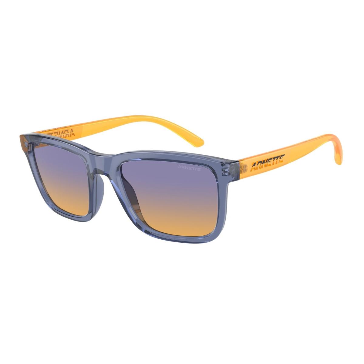 Arnette AN4321 28792H Lebowl Transp Blue Fifty Blue Orange 54 Men`s Sunglasses