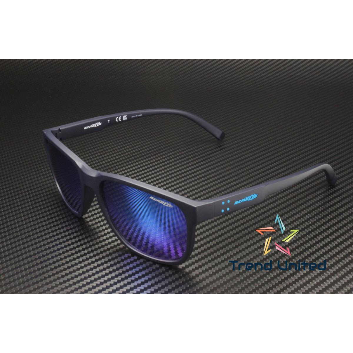 Arnette AN4257 261925 Matte Dk Blue Green Mir Light Blue 57 mm Men`s Sunglasses