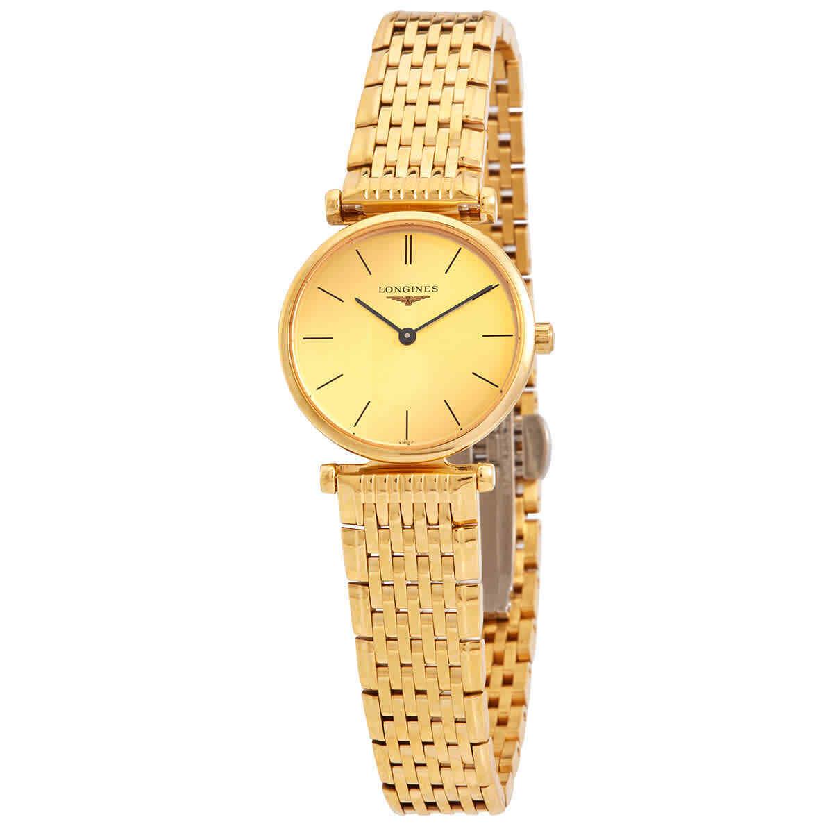 Longines La Grande Classique de Longines Gold Women`s Watch - L4.209.2.32.8