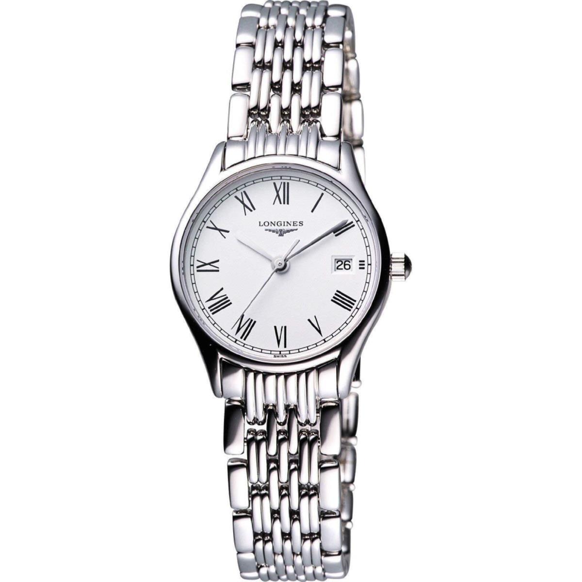 Longines Lyre White Dial Ladies Steel Watch L4.259.4.11.6