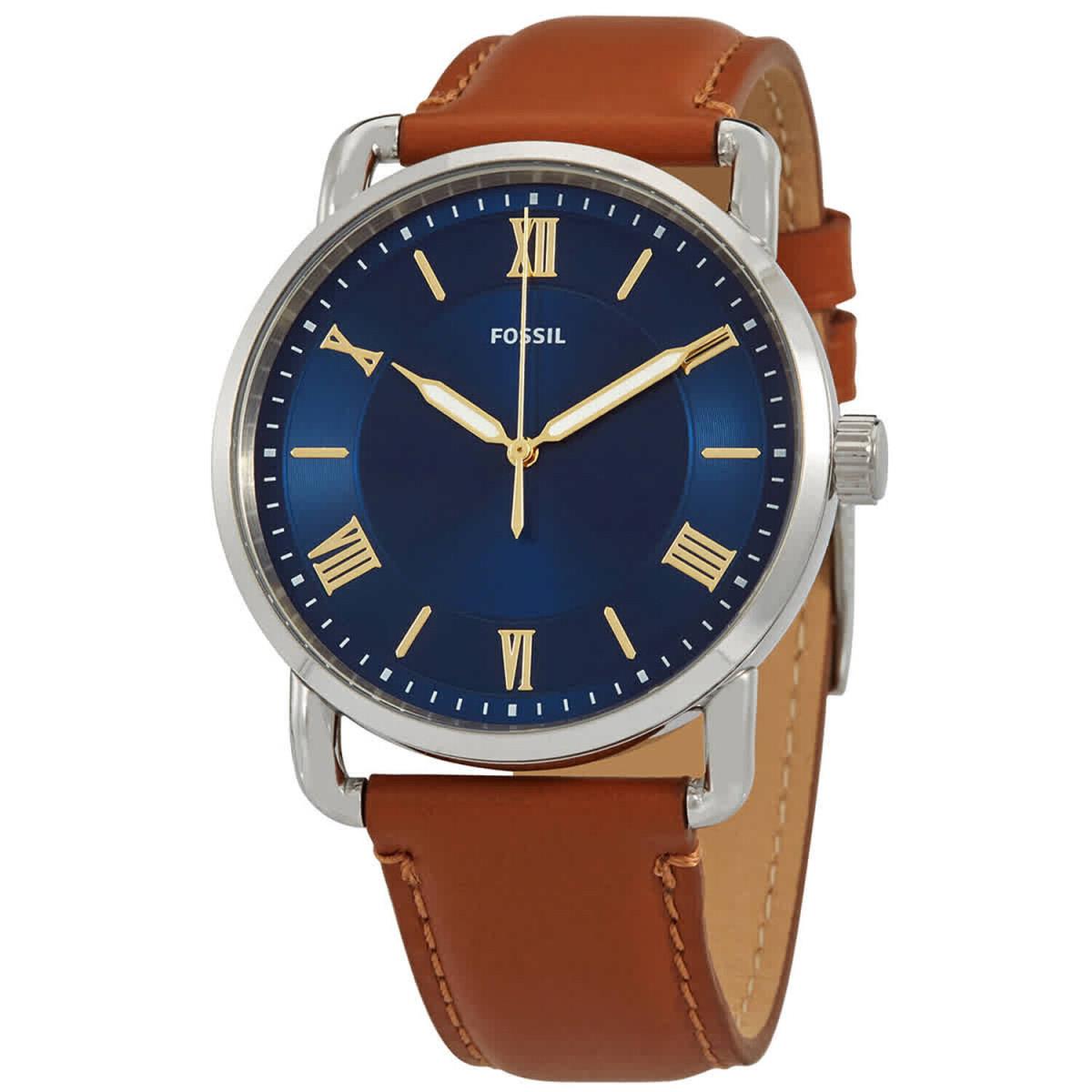 Fossil Men`s Copeland Blue Dial Watch - FS5661