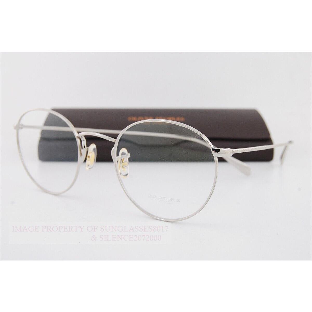 Oliver Peoples Eyeglass Frames Coleridge OV 1186 5036 Silver 50mm