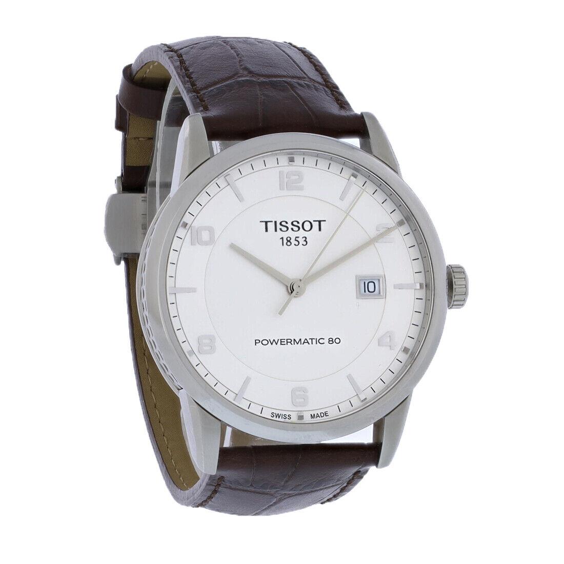 Tissot Luxury Men Stainless Steel Silver Dial Automatic Watch T086.407.16.037.00