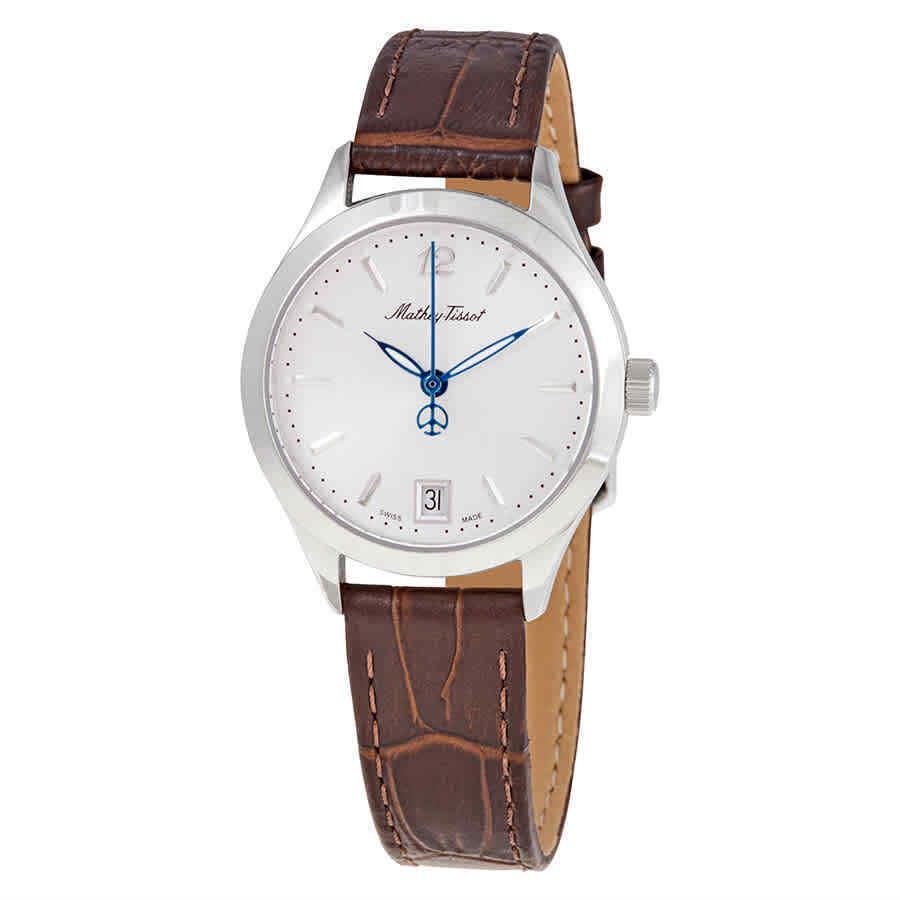 Mathey-tissot Urban Quartz Silver Dial Ladies Watch D411AS