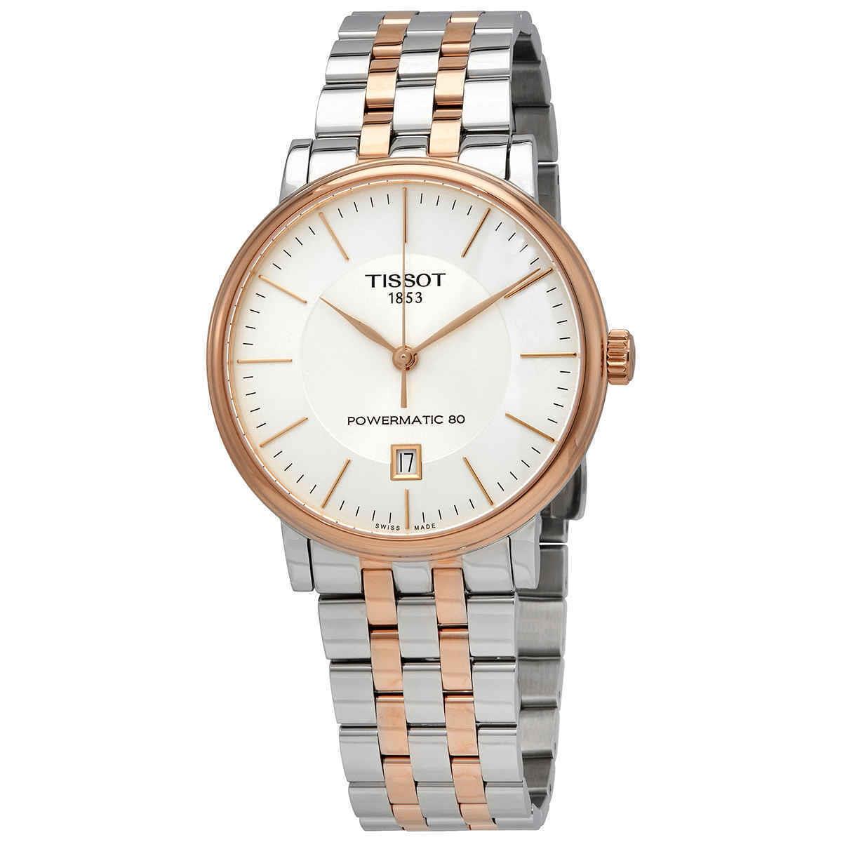 Tissot Carson Powermatic Automatic Silver Dial Men`s Watch T122.407.22.031.01