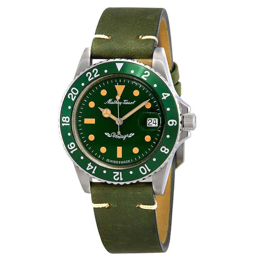 Mathey-tissot Mathey Vintage Automatic Green Dial Men`s Watch H900ATLV