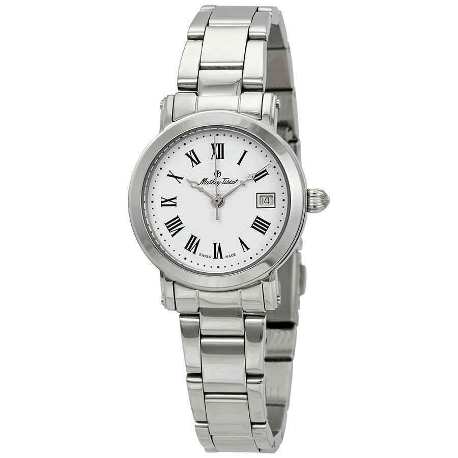 Mathey-tissot City White Dial Ladies Watch D31186MABR