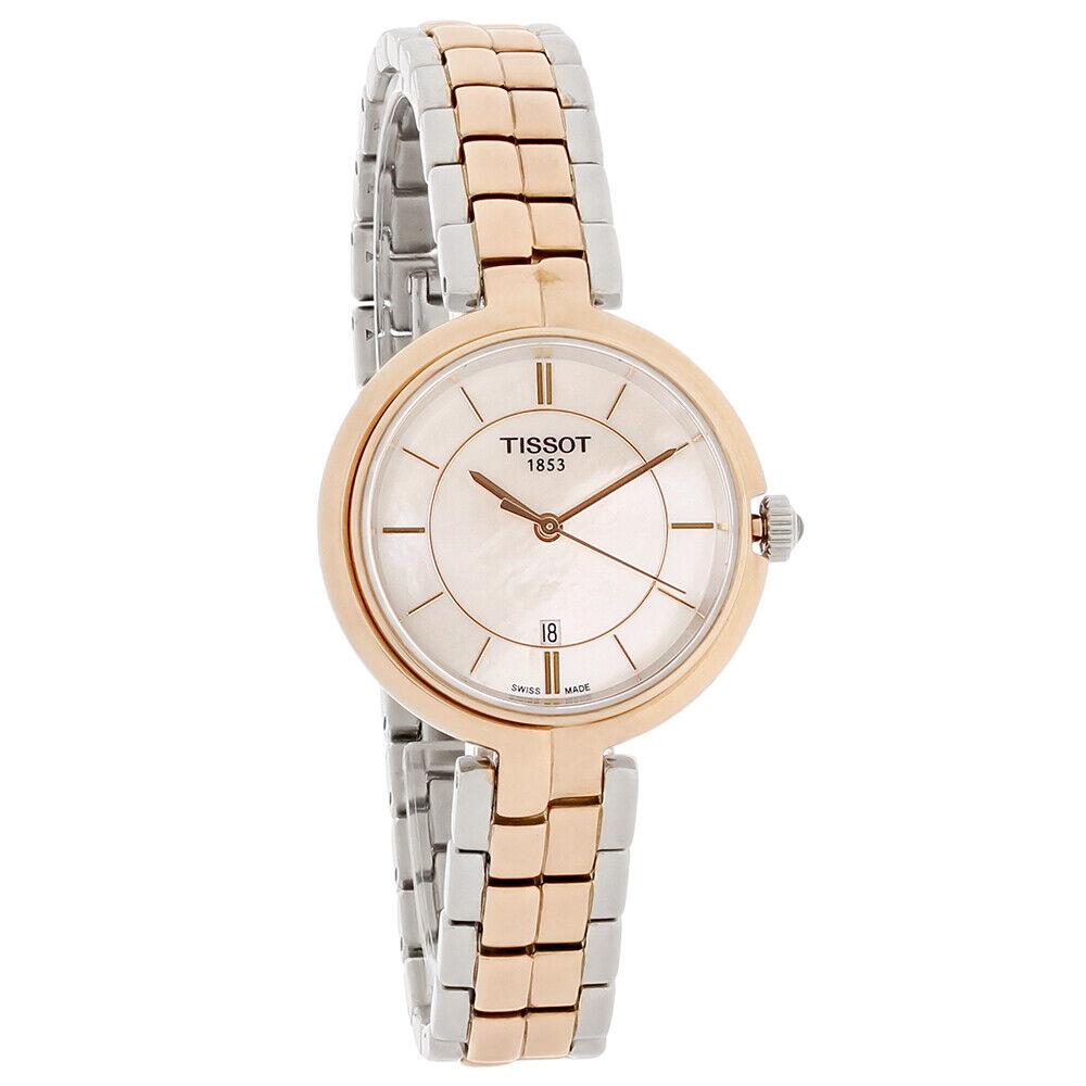 Tissot Flamingo Ladies Two Tone Swiss Quartz Watch T094.210.22.111.00