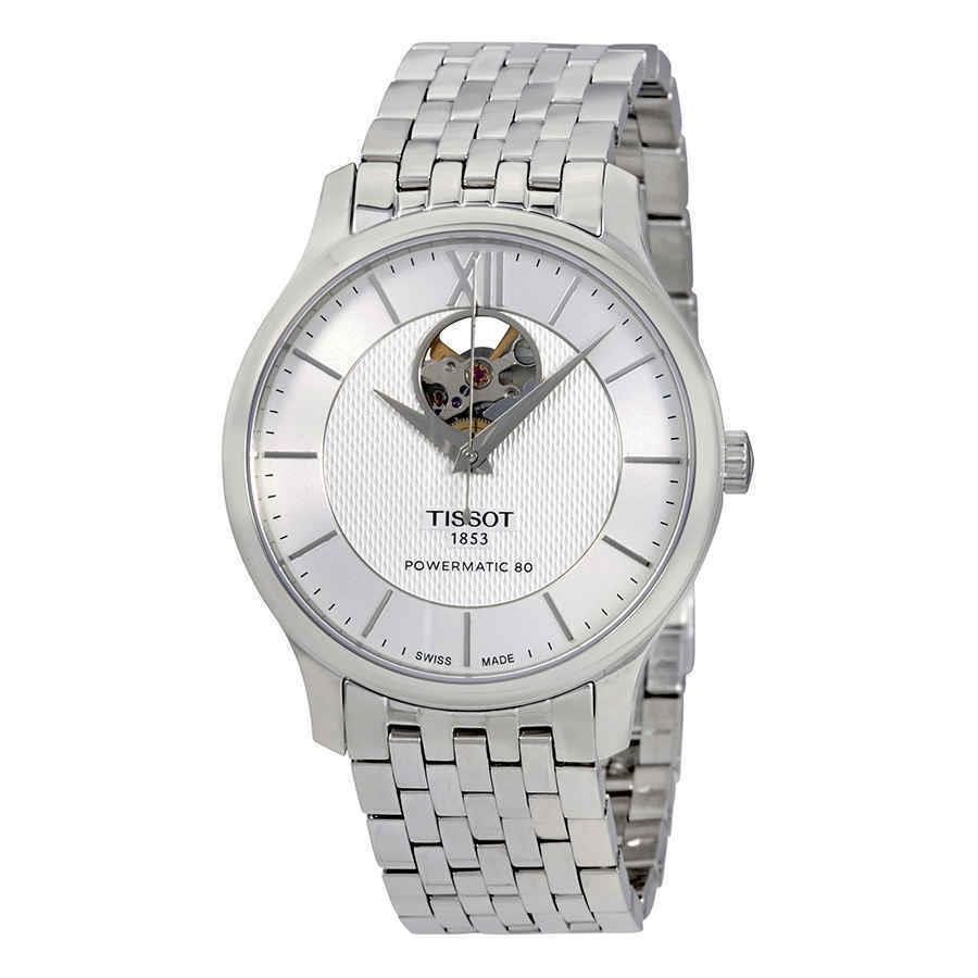 Tissot Tradition Automatic Silver Dial Men`s Watch T0639071103800