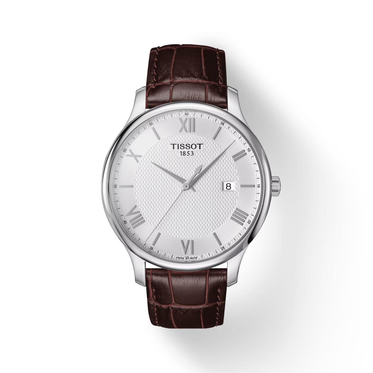 Tissot Tradition Silver Men`s Watch T0636101603800