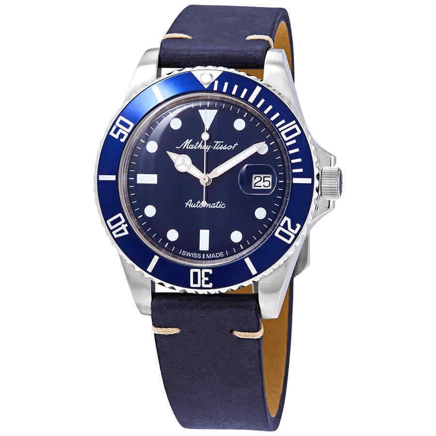 Mathey-tissot Mathey Vintage Automatic Blue Dial Men`s Watch H9010ATLBU