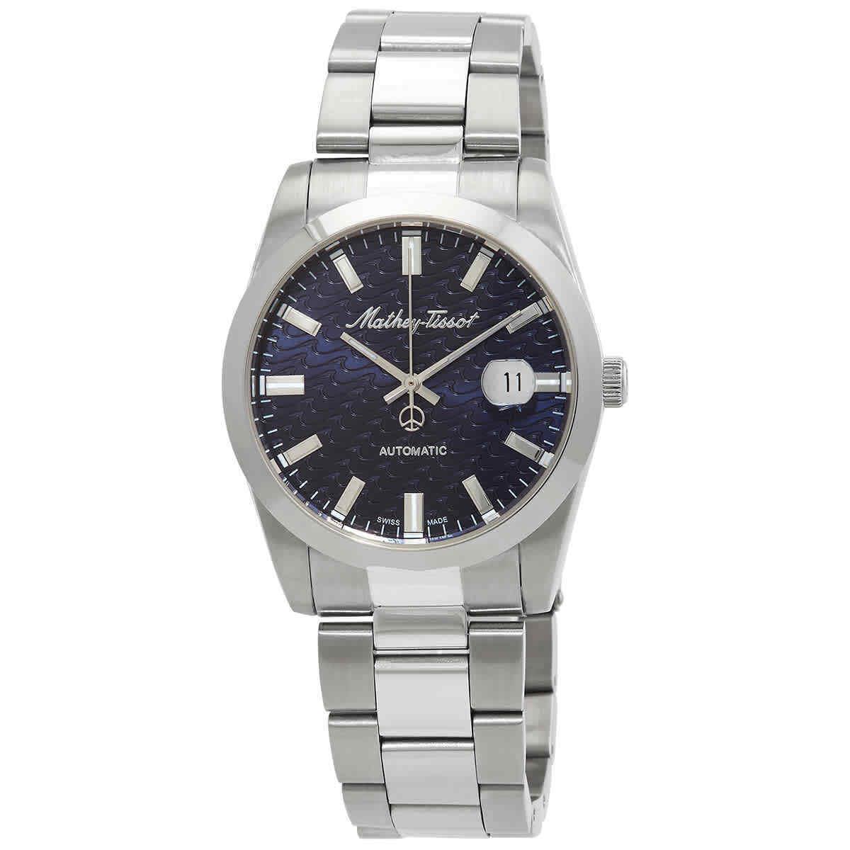 Mathey-tissot Mathy I Automatic Blue Dial Men`s Watch H1450ATB