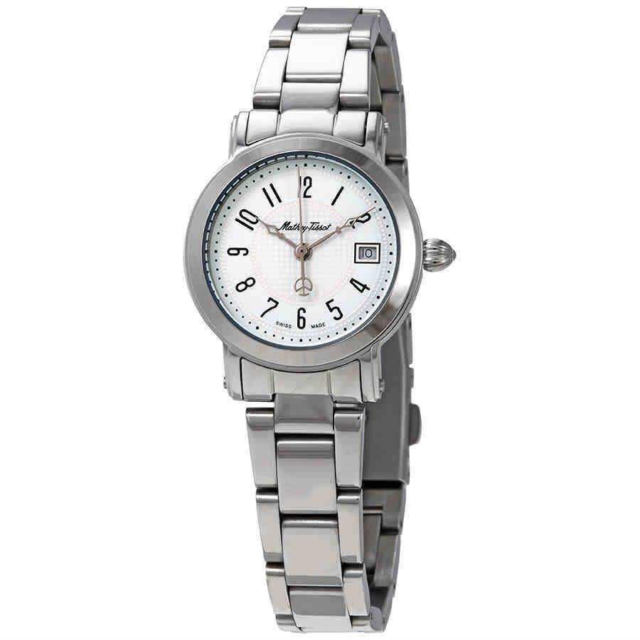 Mathey-tissot City White Dial Ladies Watch D31186MAG