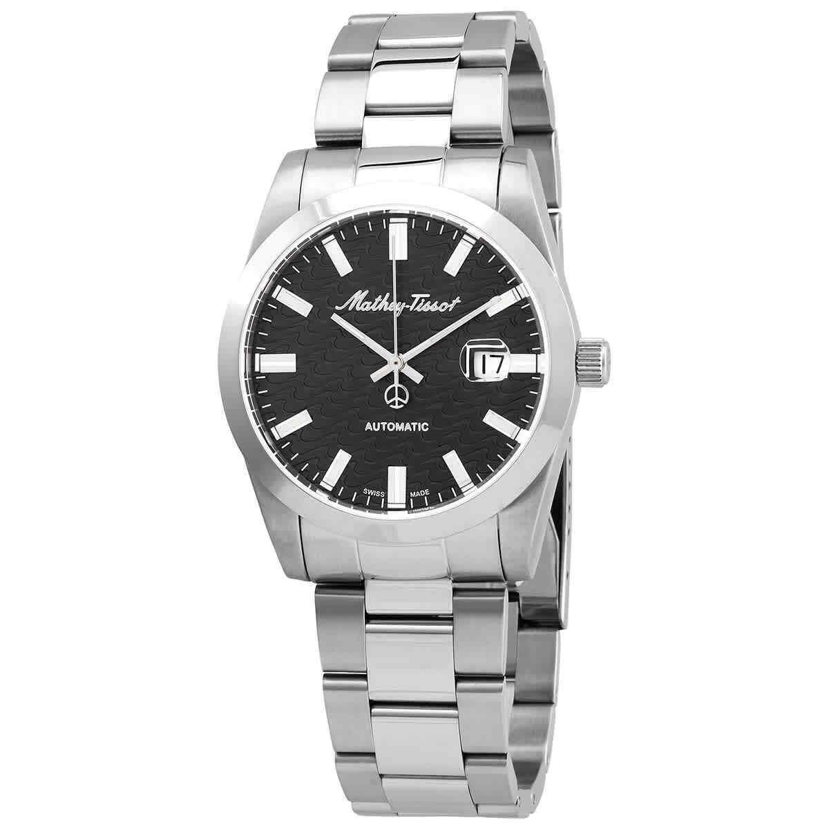 Mathey-tissot Mathy I Automatic Black Dial Men`s Watch H1450ATAS