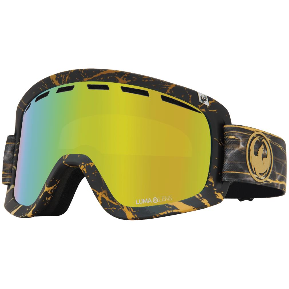 Dragon Alliance D1Otg Goggles In One Size 14KARAT/LUMALENS GOLD ION