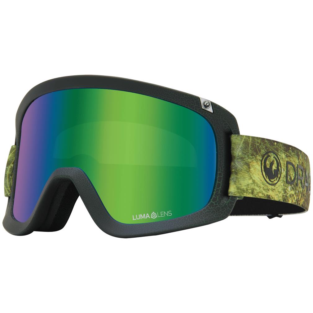 Dragon Alliance D1Otg Goggles In One Size SPLIT/LUMALENS GREEN ION