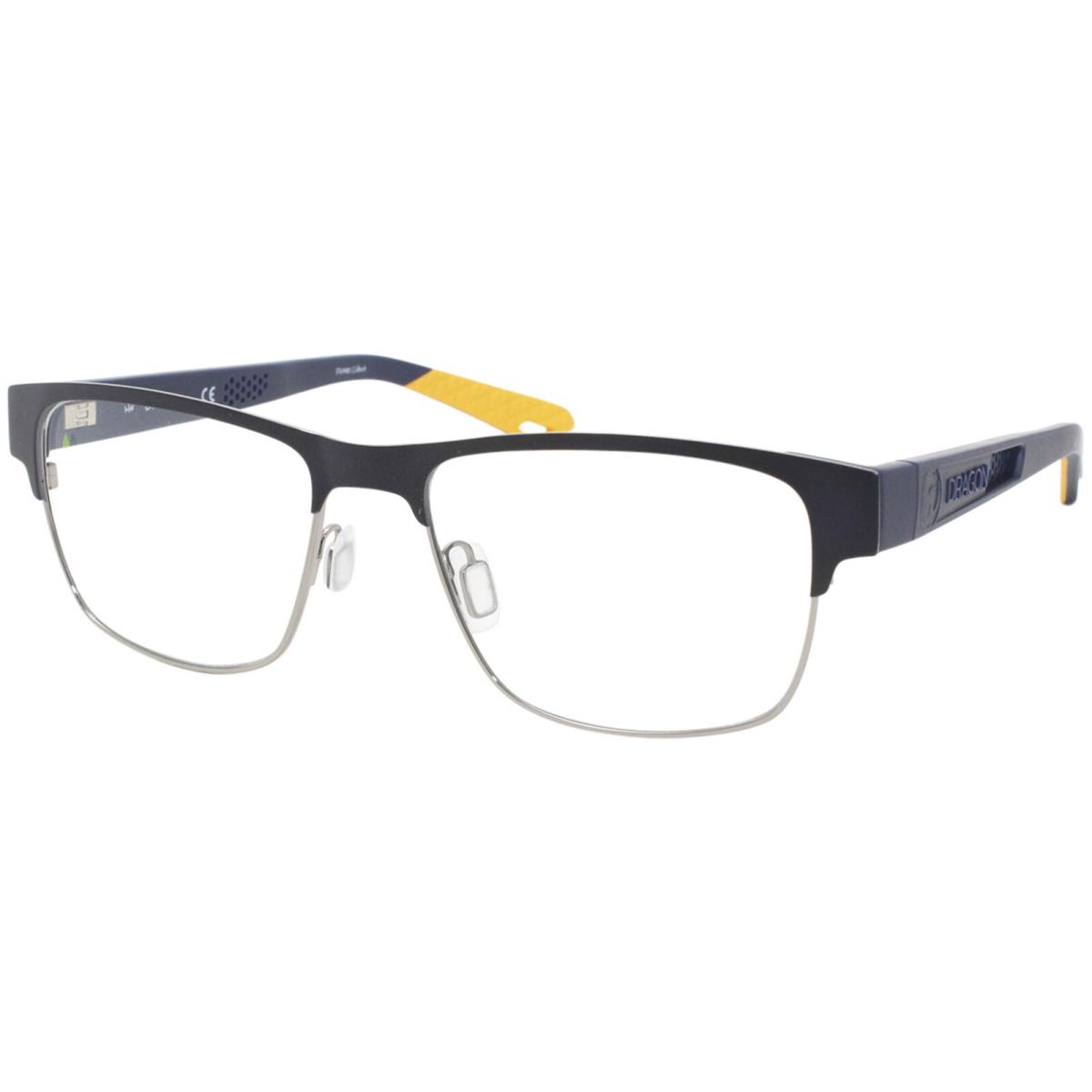 Dragon DR5002 416 Eyeglasses Men`s Matte Navy Full Rim Optical Frame 54mm