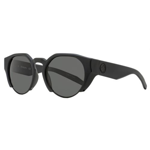 Dragon Round Sunglasses Compass LL 002 Matte Black 51mm