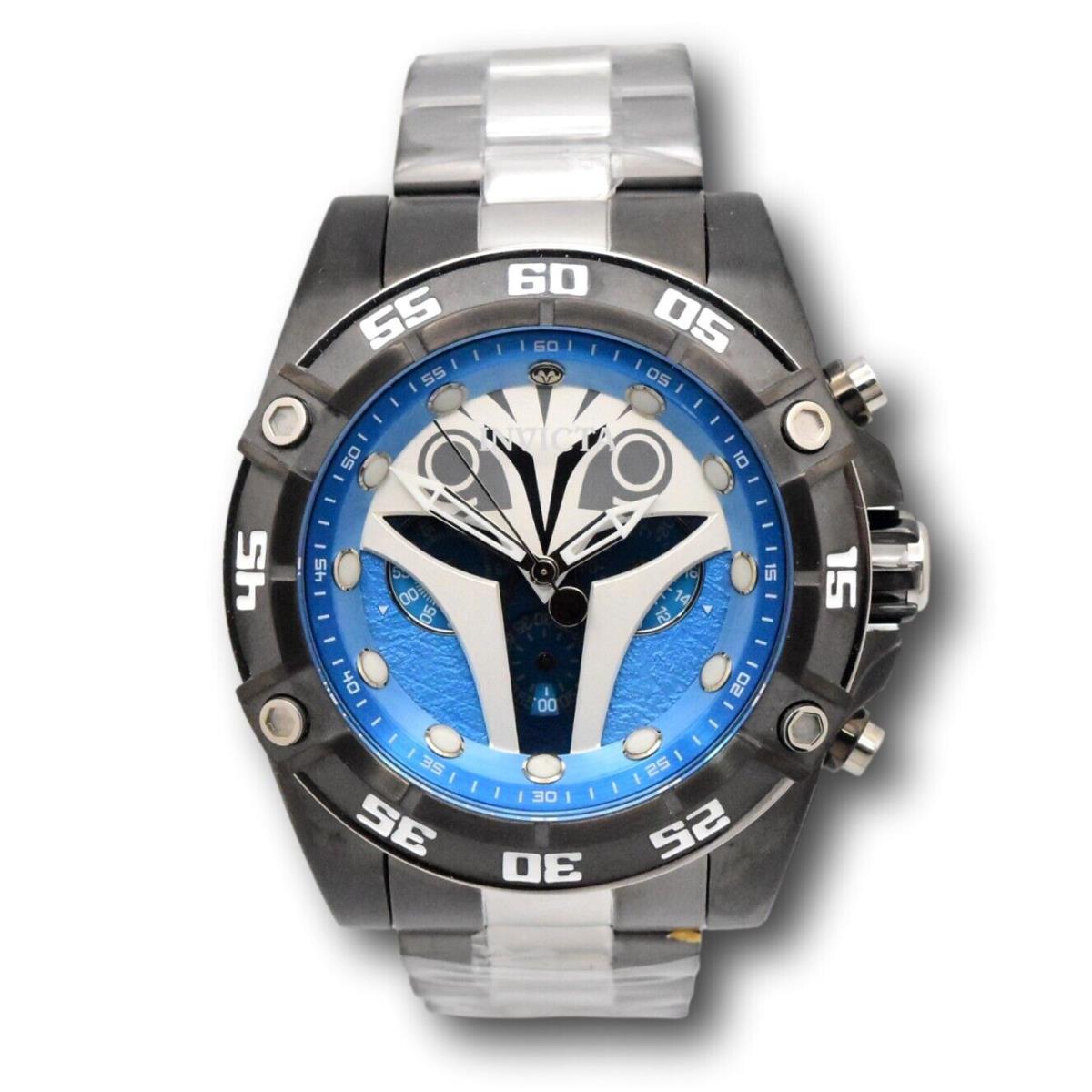 Invicta Star Wars Bo Katan Mens 52mm Low Limited Edition `s Chrono Watch 41258 #0007