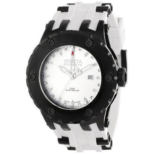 Invicta Men`s 12056 Subaqua Reserve Gmt Silver Dial Watch