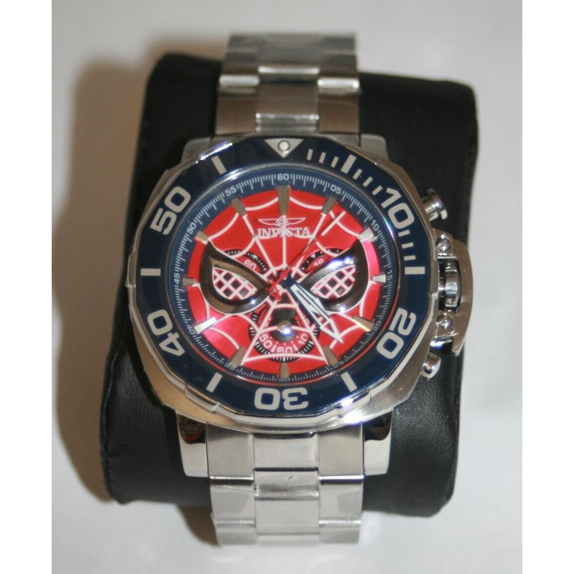 Invicta Men`s Marvel Limited Edition Spider-man Chronograph Watch 35096