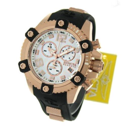 Invicta Diver 80367 Rose Gold Arsenal Reserve Chronogpaph Swiss Ret.$1895